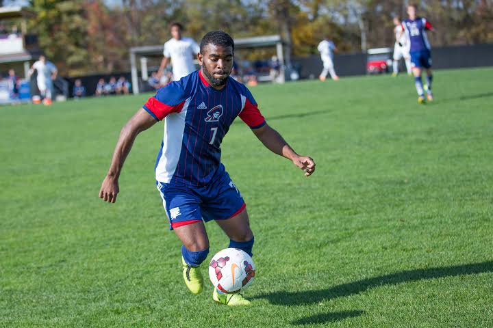 Carl Reid scored the second goal of the match in the 83rd minute Friday 