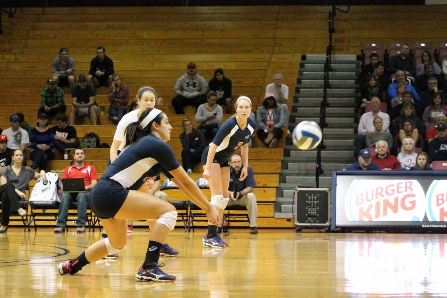 The Colonials fell on the road to Kent State Tuesday 3-0, ending their three game winning streak.