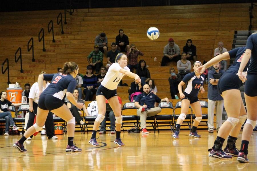The Colonials couldnt savage a set win Saturday losing their final game in the Panther Challenge 3-0 to Pitt.