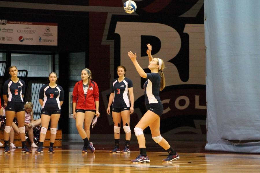 The Colonials earned the five set match triumph Saturday defeating Sacred Heart 3-2 on the road.