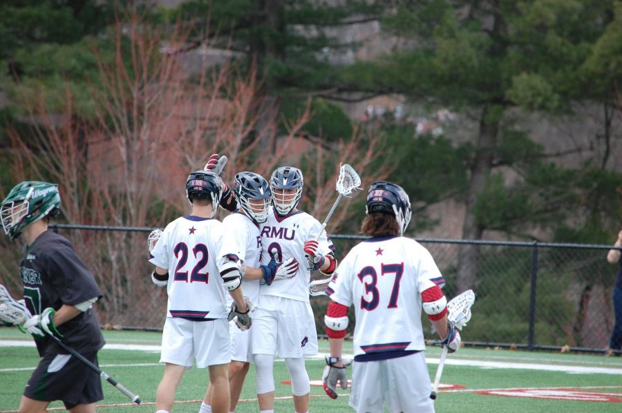 Mens lacrosse beats Hobart to earn a spot in the NEC Tournament