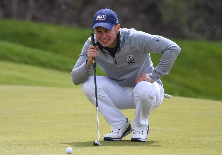Chase+Miller+and+RMU+Golf+are+ready+to+return+to+the+fairways+this+season.+Photo+Credit%3A+RMU+Athletics