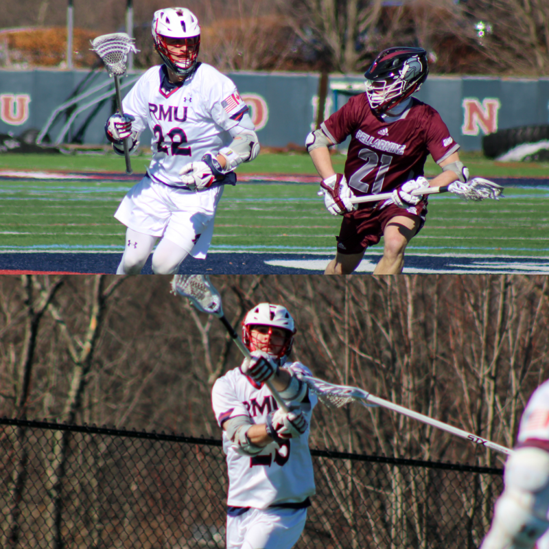 Jake Boudreau (top) and Corson Kealey (bottom) were both selected in the NLL Draft.
