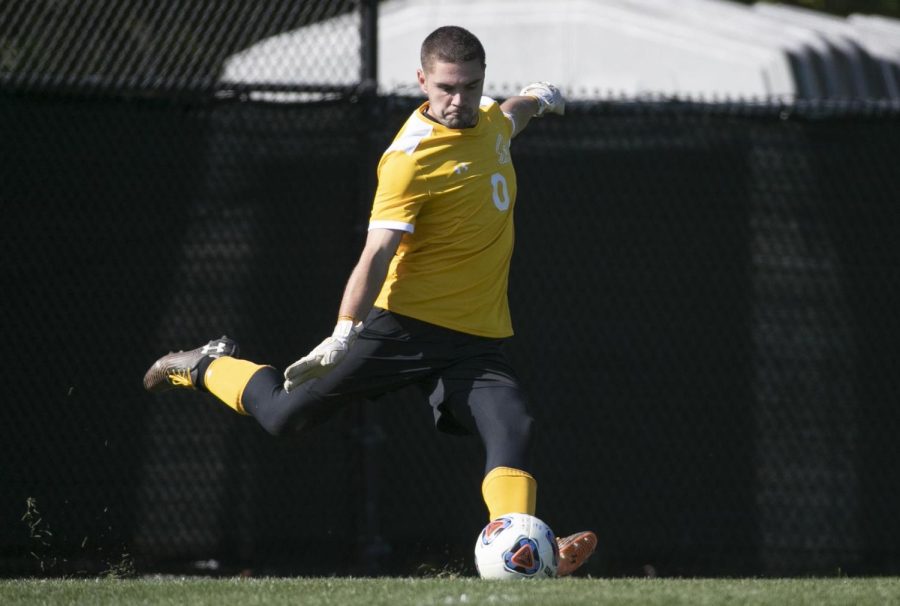 Grant Glorioso was named Horizon League Defensive Player of the Week.