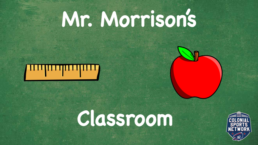 Mr.+Morrisons+Classroom+is+a+multimedia+segment+that+seeks+to+break+down+a+teams+performance+throughout+the+season+by+giving+letter+grades+to+particular+categories.