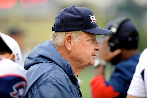 Walton was the father of RMU football, coaching the program when it began in 1994 to 2013 Photo credit: Bill Paterson