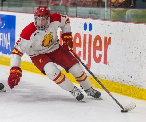 Tulik scored seven goals and 12 assists, tied for second on the team. His 19 points were also tied for the second highest on the Bulldogs in 2021-22. Photo credit: Elite Prospects
