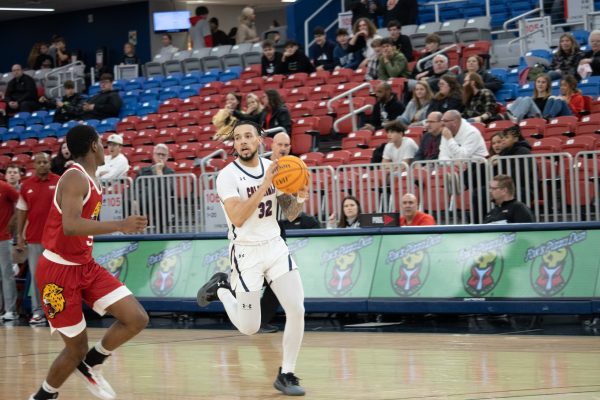 Josh Corbin is one of a few returners to lead the Colonials to their first ever Horizon League Tournament championship