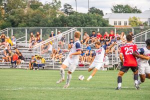 The mens and womens soccer teams have played at the NAC since 1998