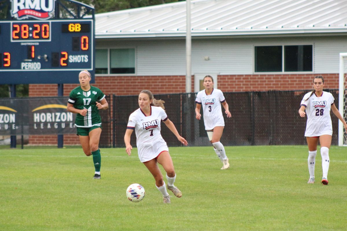Malia Kearns had two goals in the 5-1 win Sunday afternoon