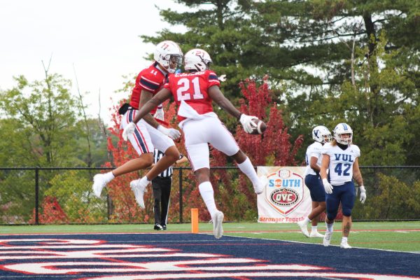 The Colonials dominated UVA-Lynchburg by a score of 46-0 Photo credit: Taylor Roberts