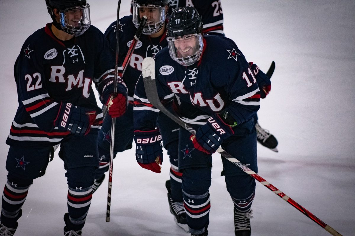 The Colonials previously lost in a shootout to Mercyhurst in their Atlantic Hockey opener.