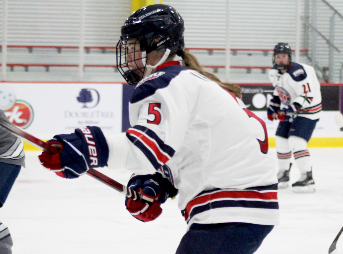 Giampietro leads CHA freshmen in goals, assists and points