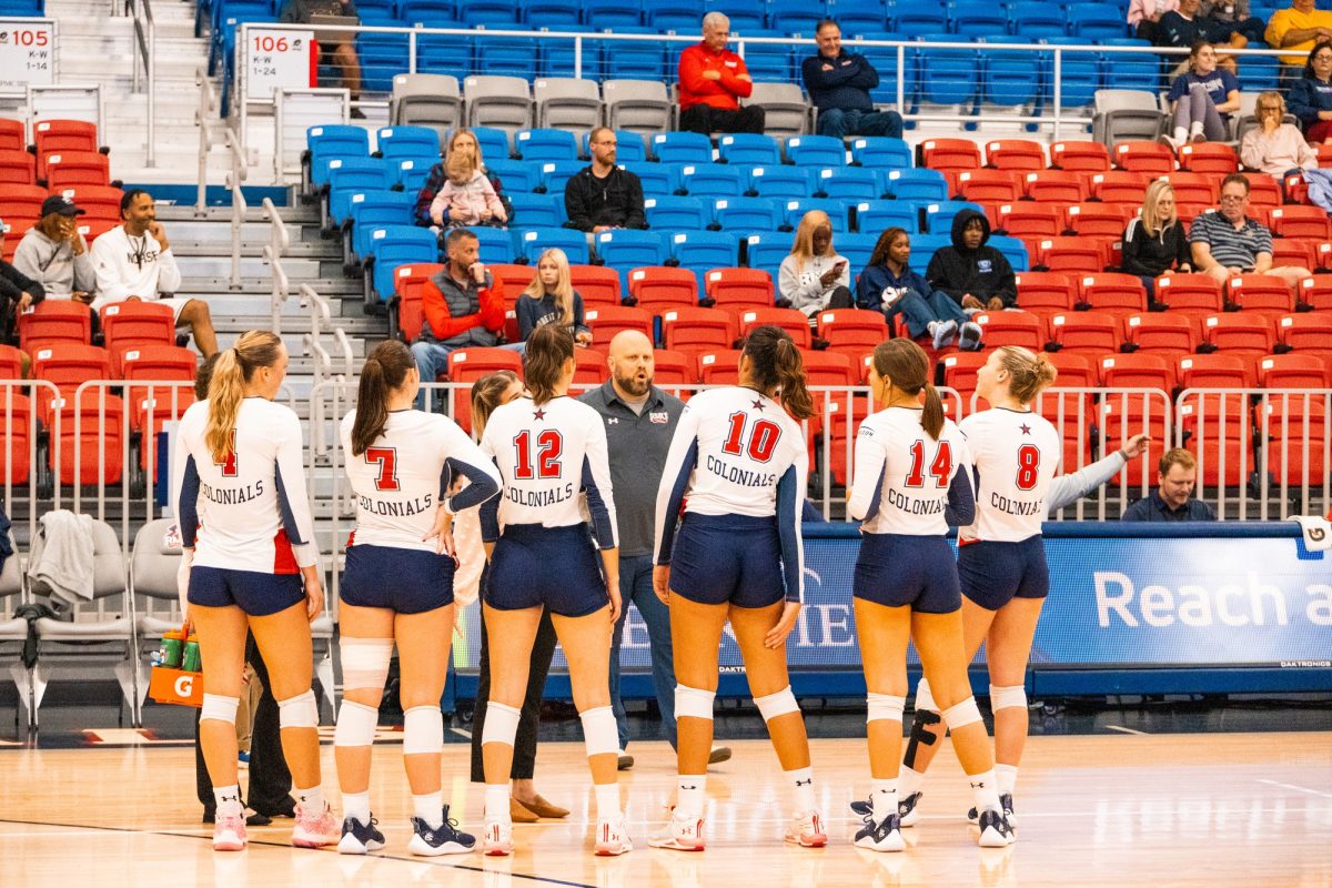 The Colonials defeated the Penguins in a five-set thriller, snapping their six-game losing streak. Photo credit: Payton Hostetler