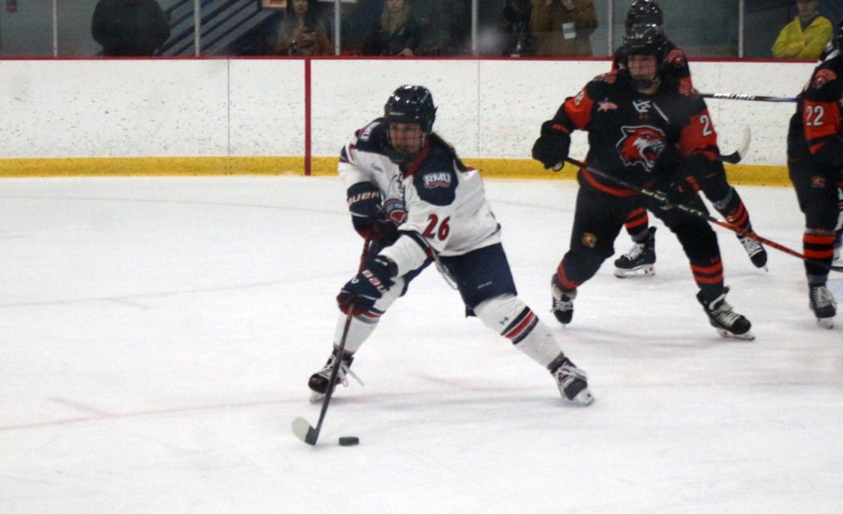 The Colonials fell to Bemidji State 3-1 in the Battle at the Burgh opener at the UPMC Lemieux Sports Complex