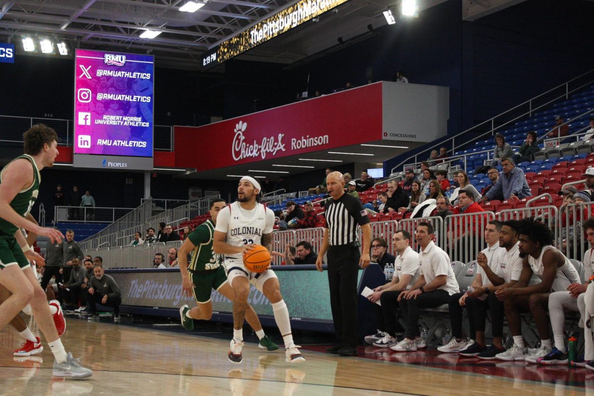 The Colonials dropped to 1-5 in conference play after falling 101-76 to Wright State Wednesday night. Photo credit: Michael Deemer